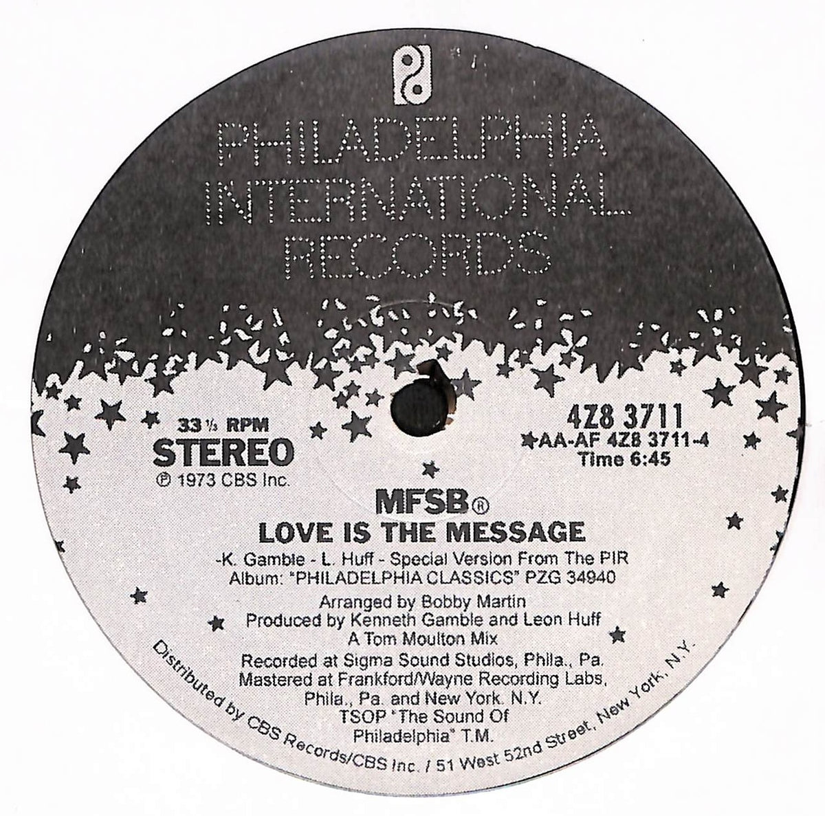 Love Is The Message / TSOP (The Sound Of Philadelphia)