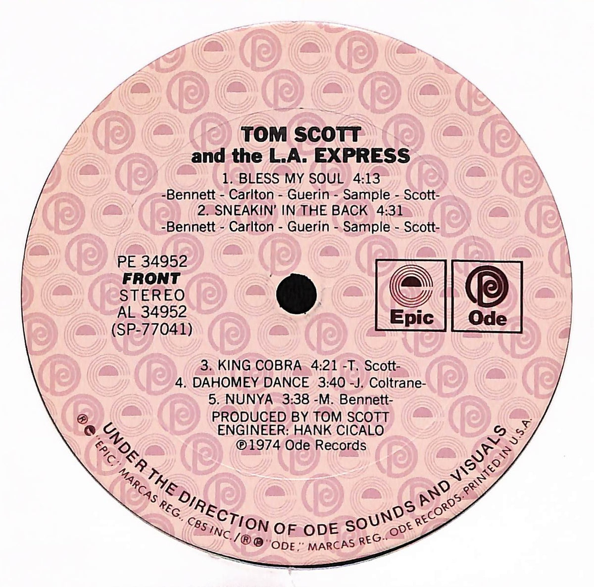 Tom Scott And The L.A. Express