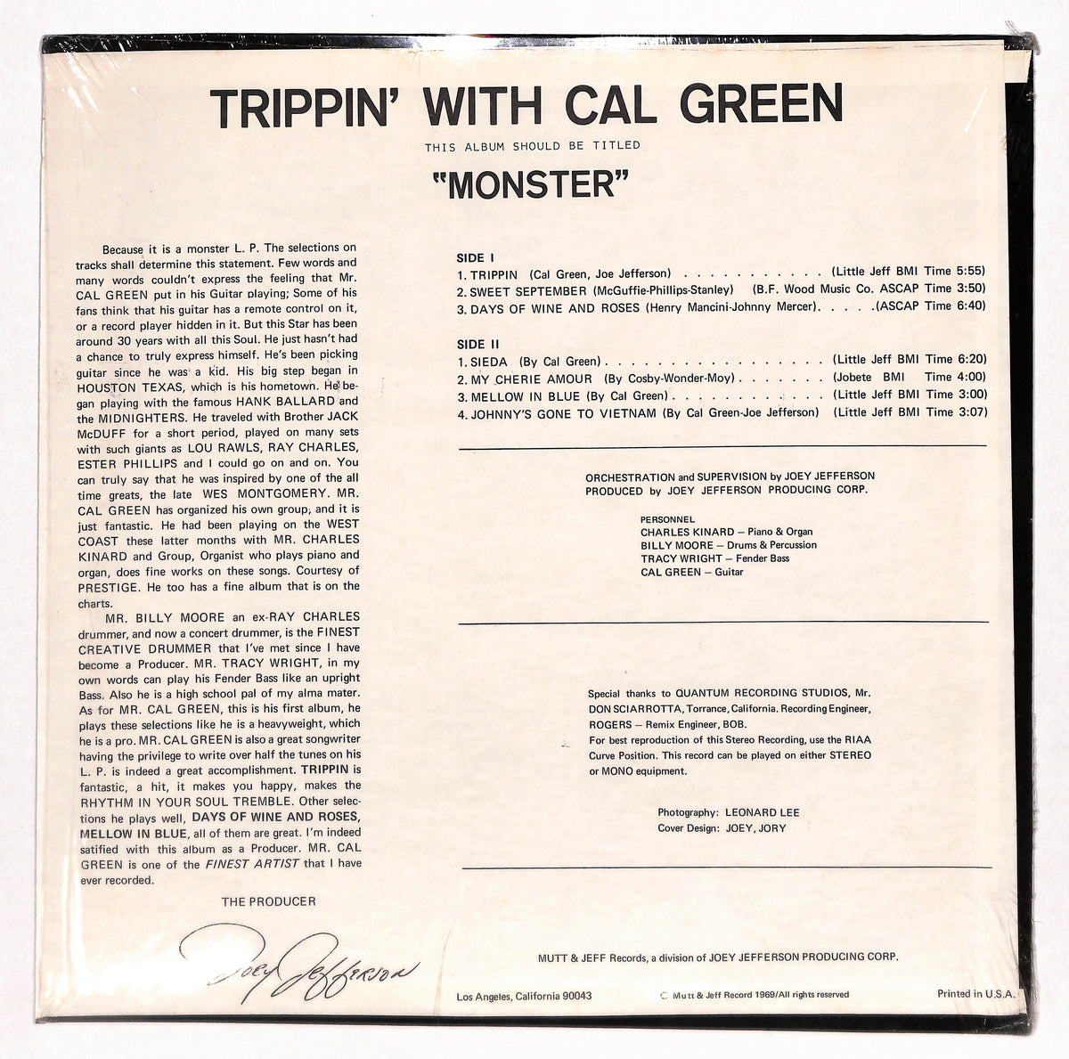 Trippin' With Cal Green