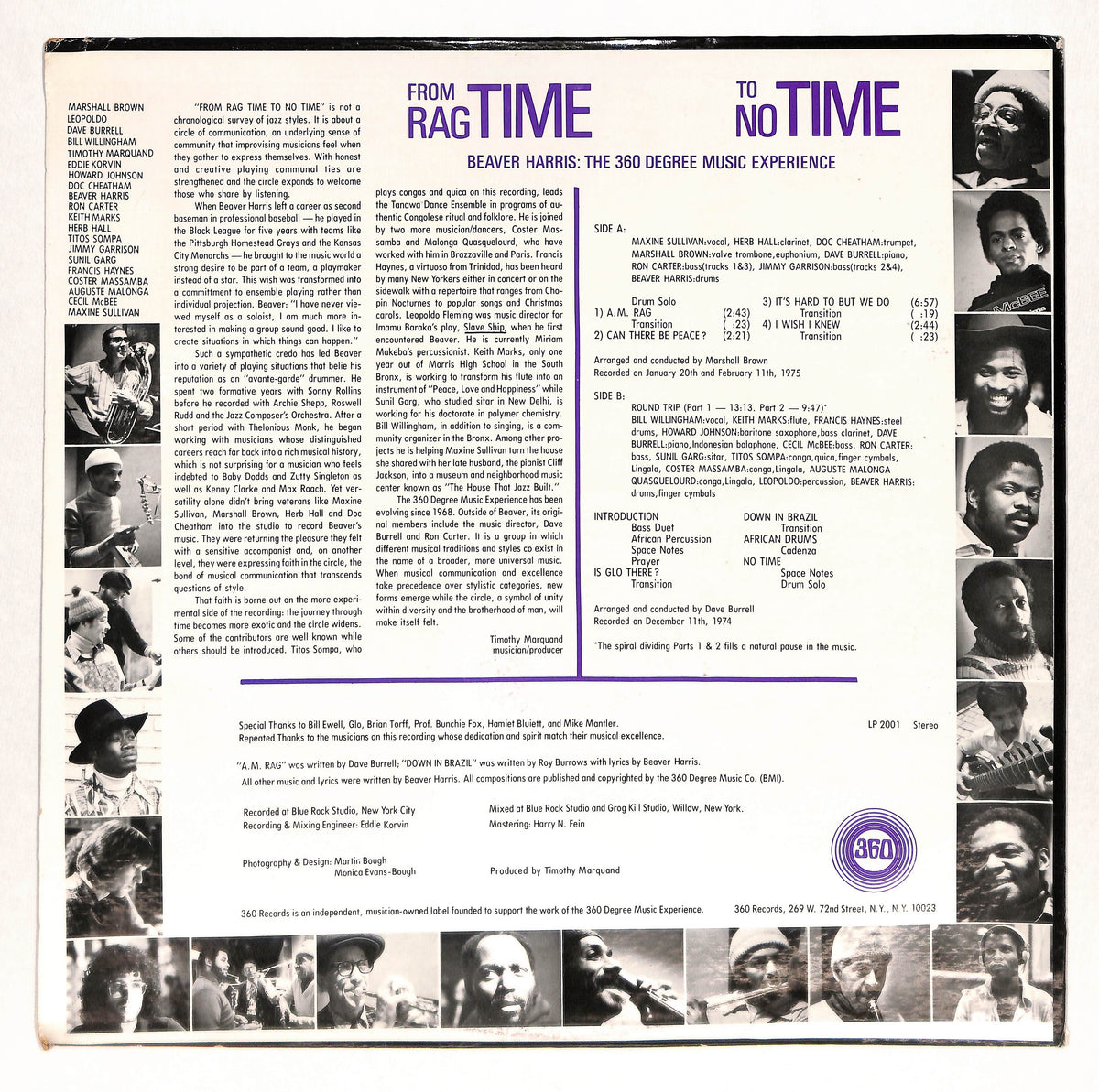 From Rag Time To No Time
