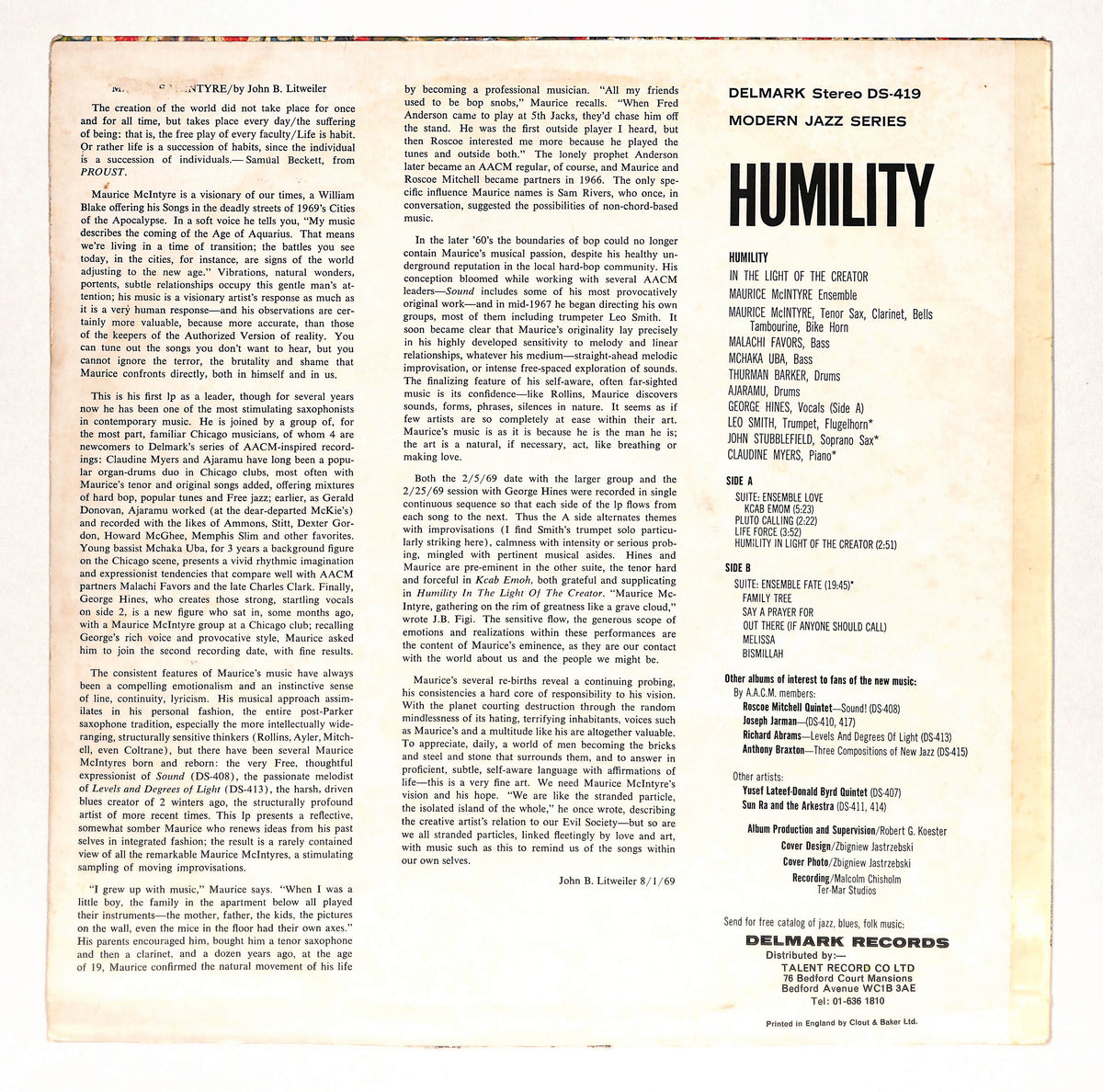 Humility In The Light Of Creator