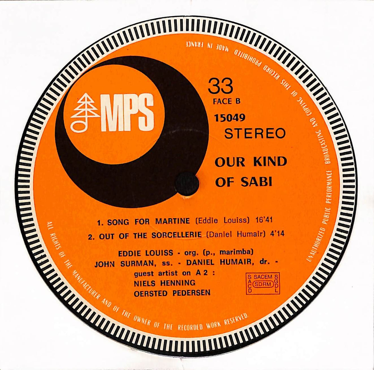 John Surman - Daniel Humair - Our Kind Of Sabi