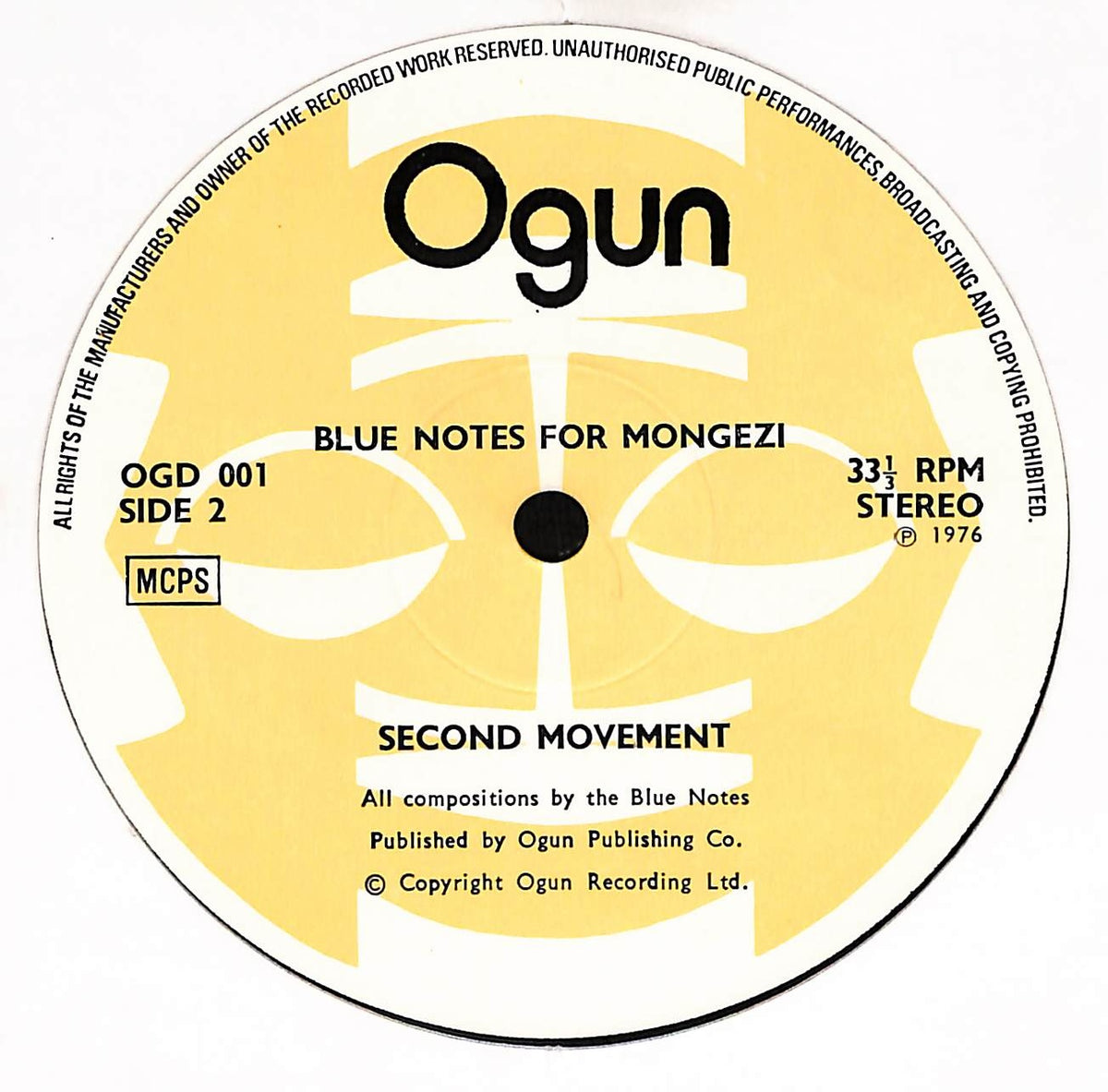 Blue Notes For Mongezi