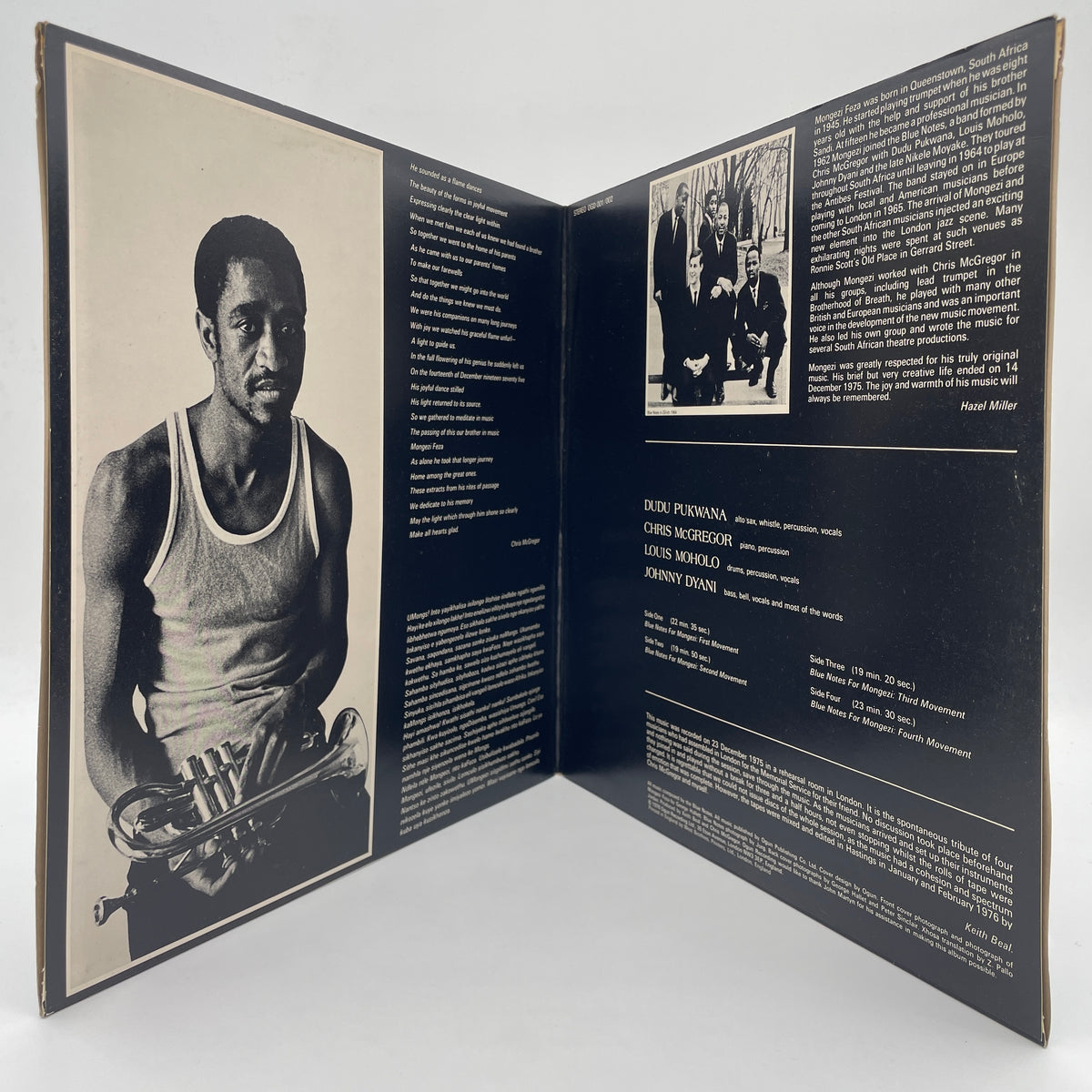 Blue Notes For Mongezi