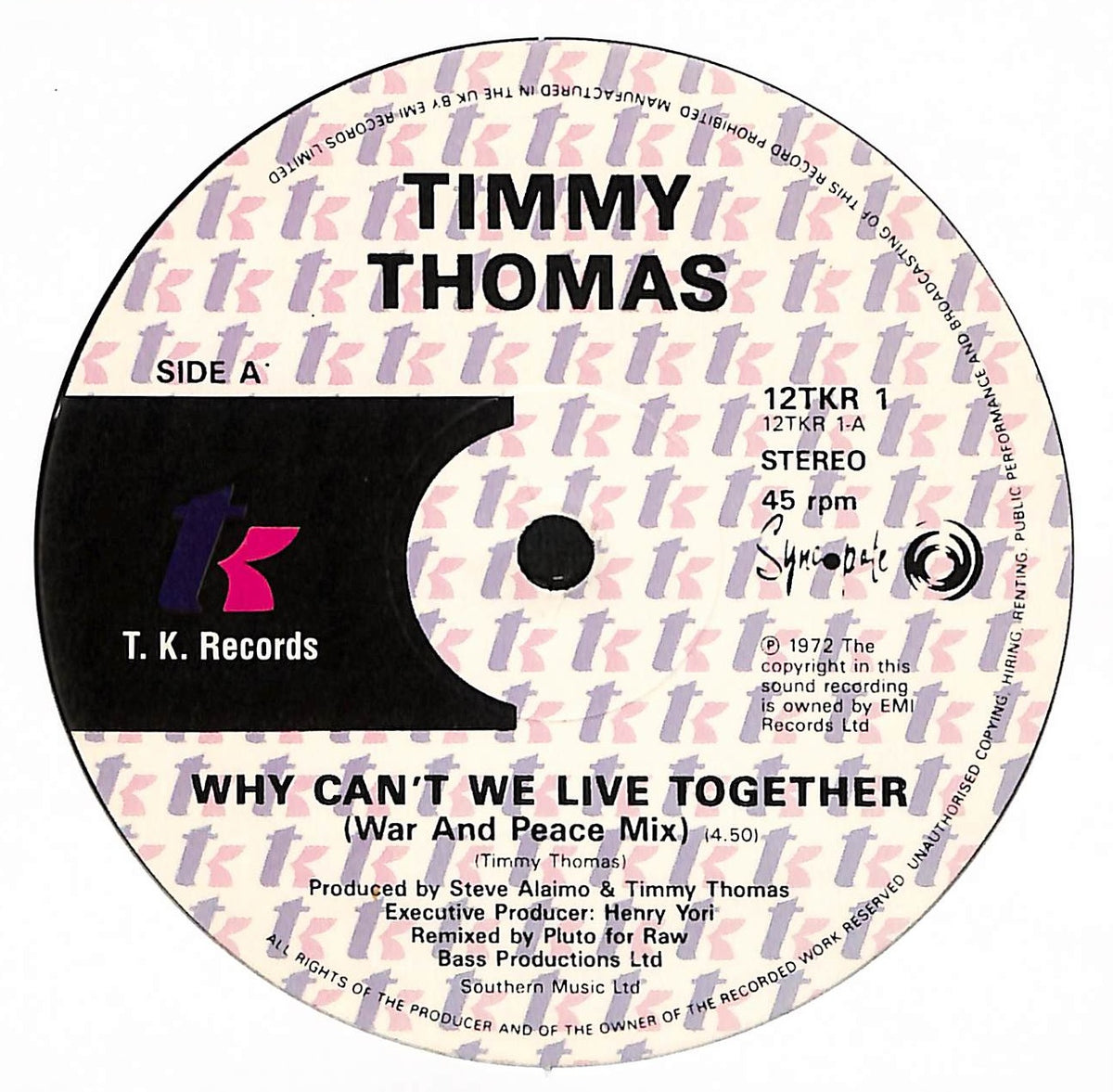Why Can't We Live Together? (1990 Remix)