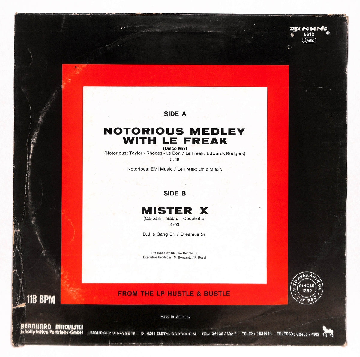 Notorious Medley With Le Freak