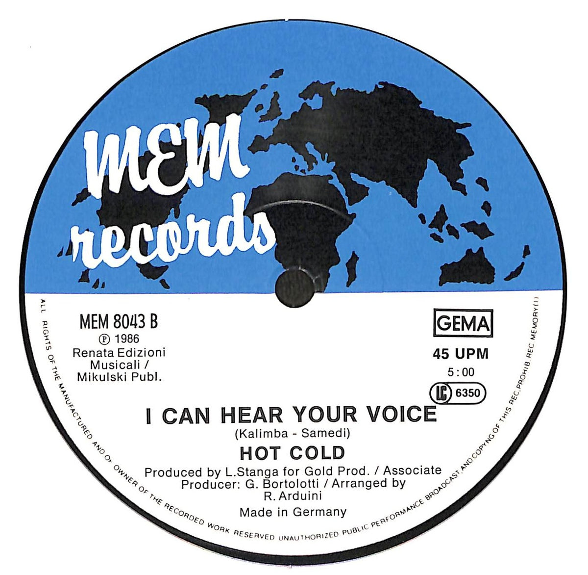 I Can Hear Your Voice