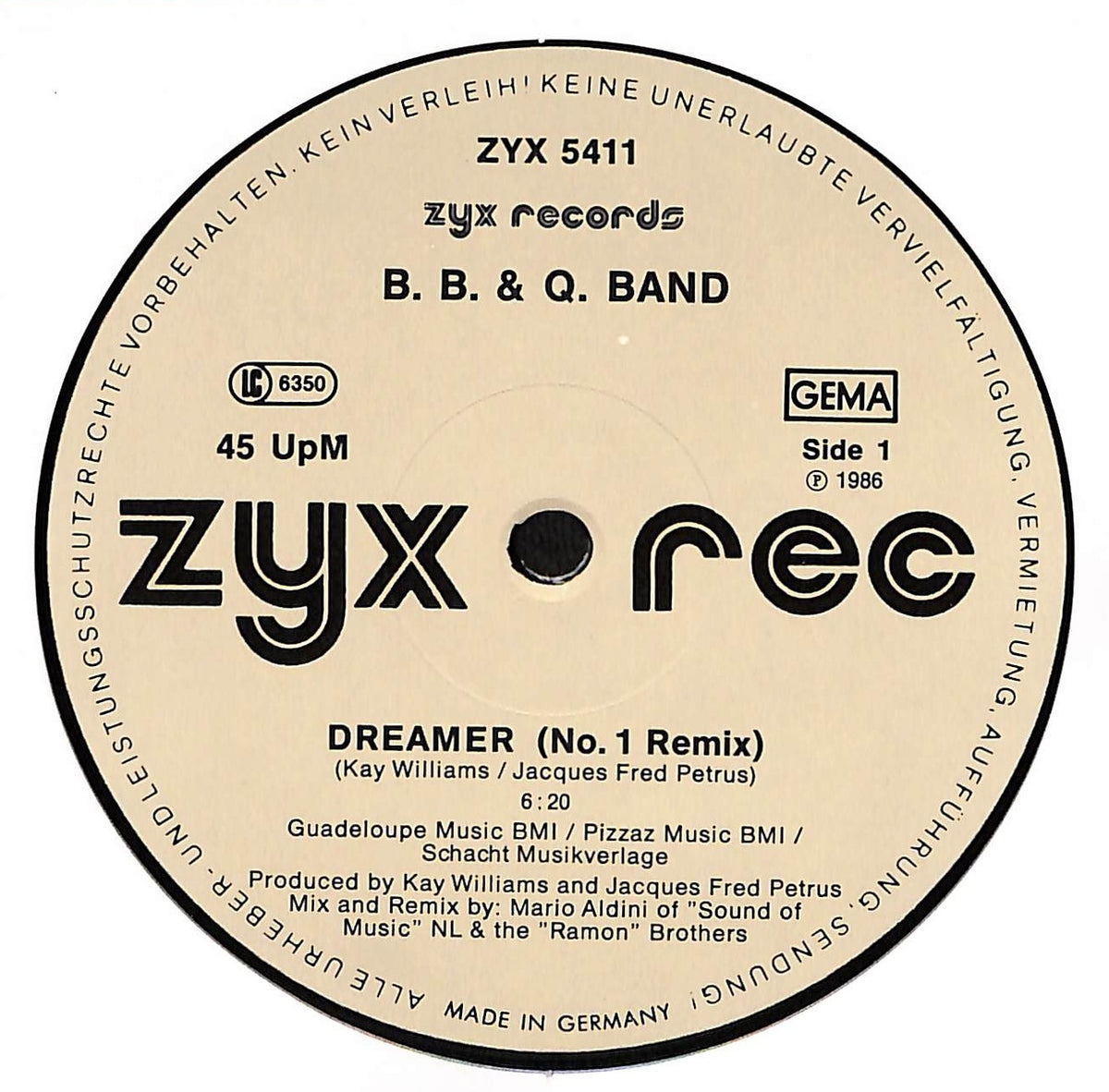 Dreamer (No. 1 Remix) / On The Shelf
