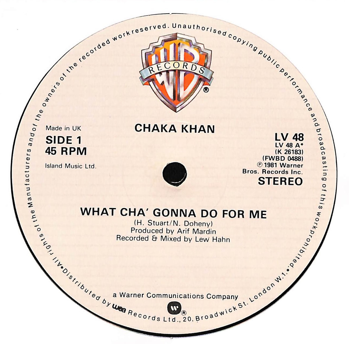 What Cha' Gonna Do For Me