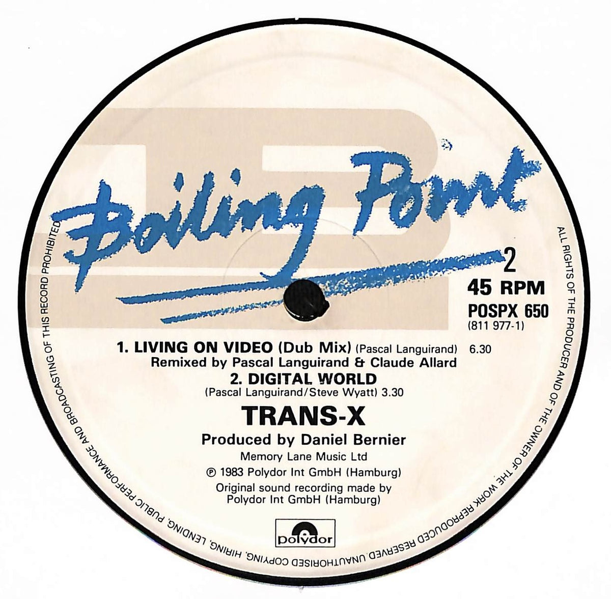 Living On Video ('85 Big Mix)