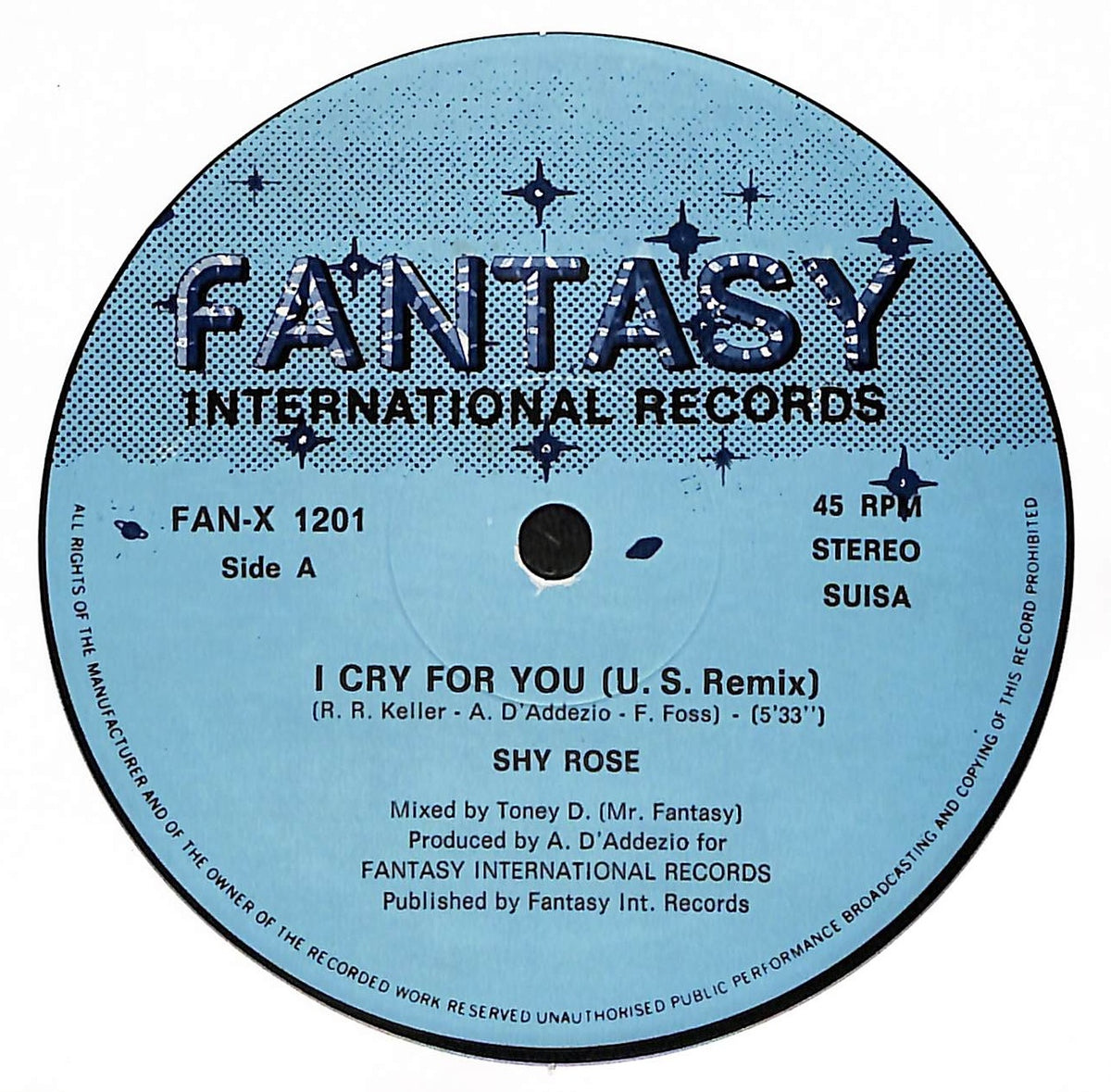 I Cry For You