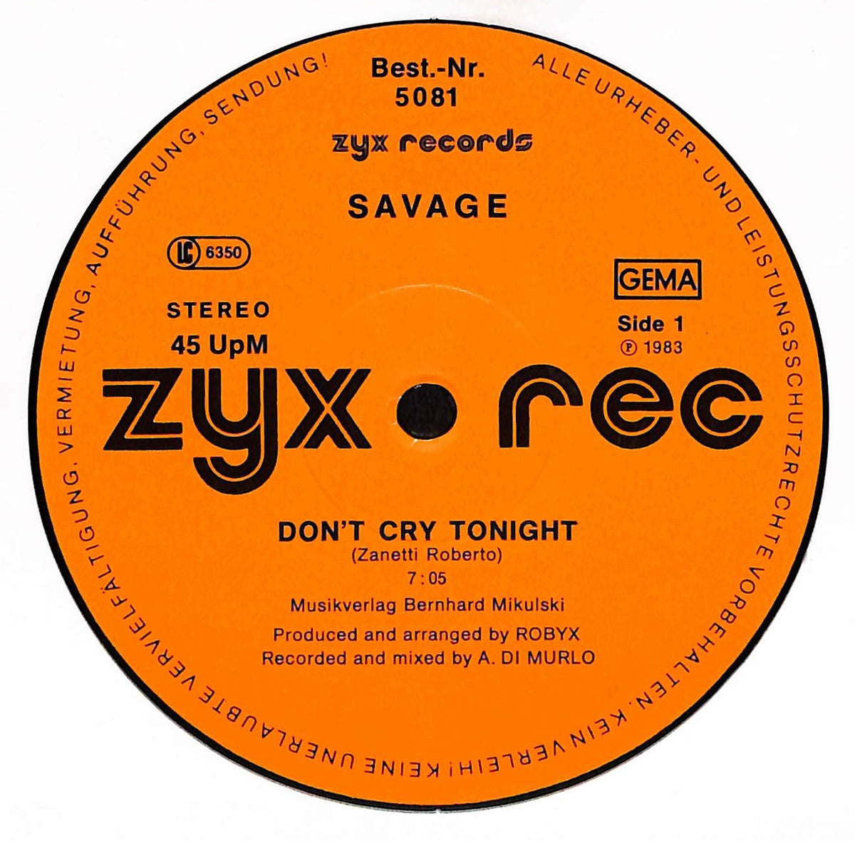 Don't Cry Tonight