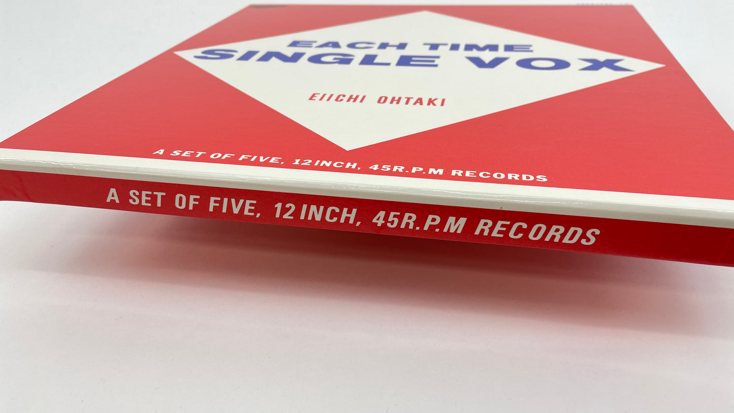大滝詠一 EACH TIME SINGLE VOX レコード LP Eiichi Ohtaki 大滝詠一 EACH TIME SINGLE VOX レコード LP Eiichi Ohtaki