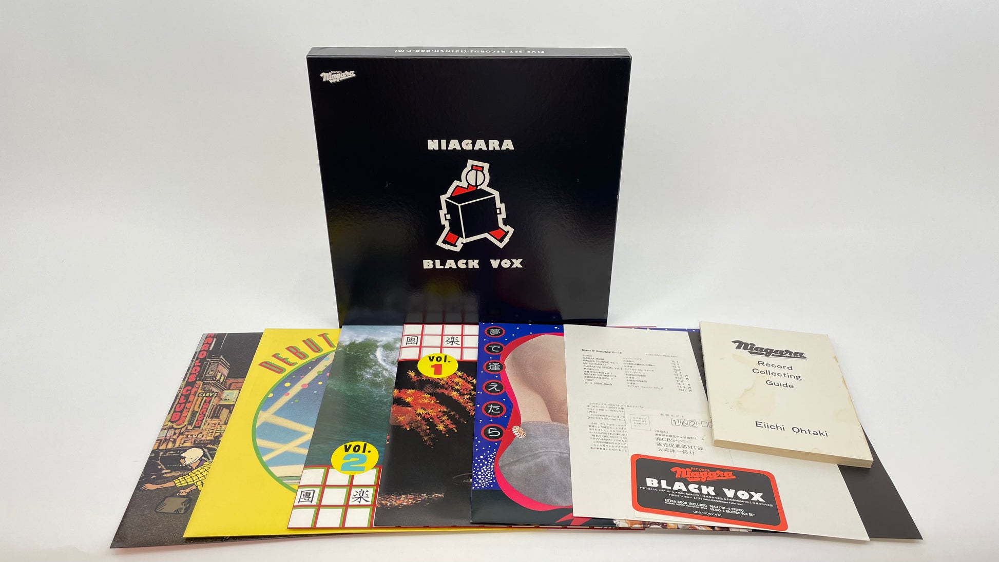 最終値下げ大滝詠一「NIAGARA BLACK VOXLP5枚組【レコード美盤 大滝 最終値下げ大滝詠一「NIAGARA BLACK VOXLP5枚組【レコード美盤 大滝